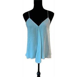 NWT Chelsea Flower Ice Blue Halter Camisole